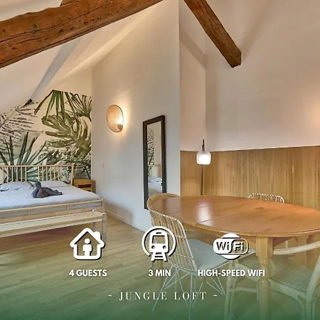 Appartamento Duplex Lumineux & Calme - Le Marais Proche Metro 8 - Jungle Loft Parigi
