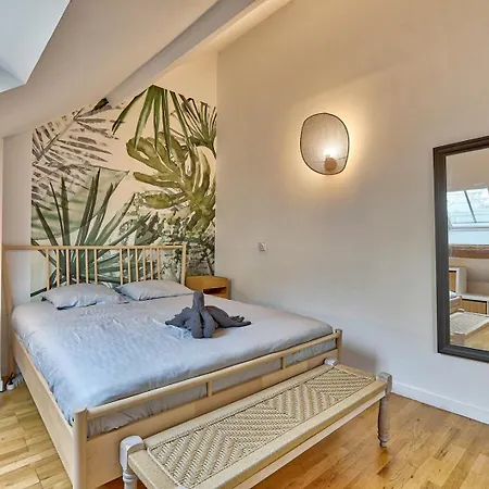 Duplex Lumineux & Calme - Le Marais Proche Metro 8 - Jungle Loft Appartamento Parigi