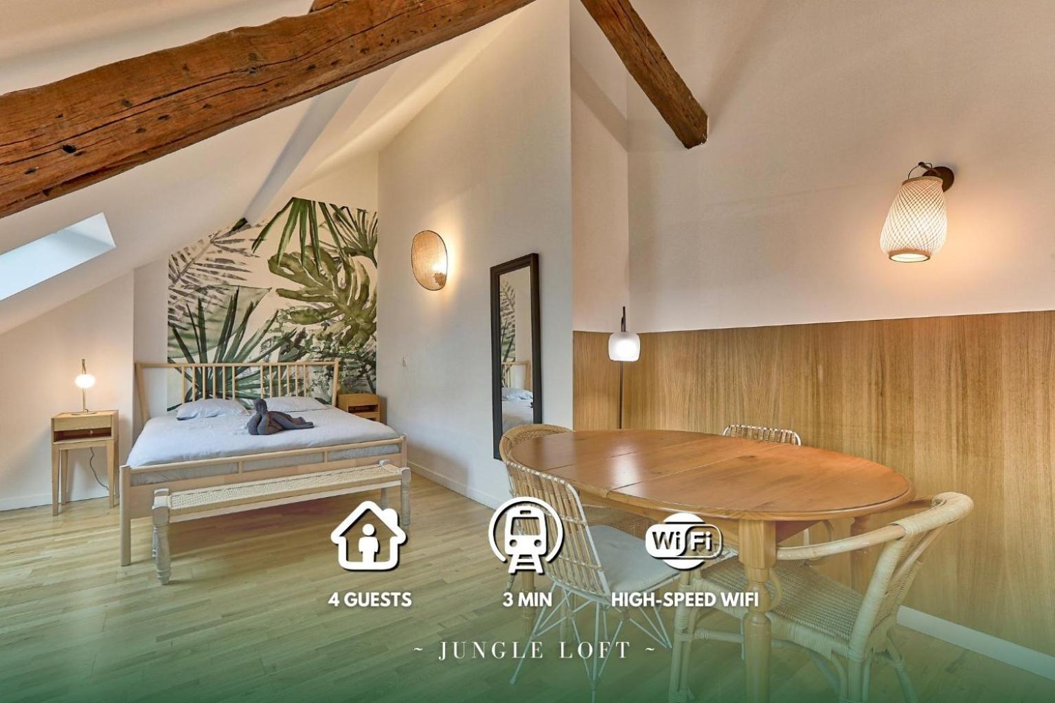 Appartamento Duplex Lumineux & Calme - Le Marais Proche Metro 8 - Jungle Loft Parigi